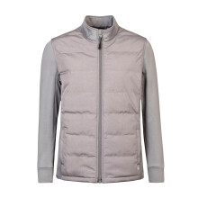 (M, Grau) Heat Holders - Winterisolierte Damen Hybridjacke | Mit Fleece Gefütterter Wasserdichter Mantel