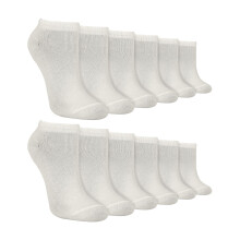 (04-May, Weiß) Sock Snob - 12er Pack Kinder Sneaker Socken | Atmungsaktive Bambus Socken Kurz | Sock Snob