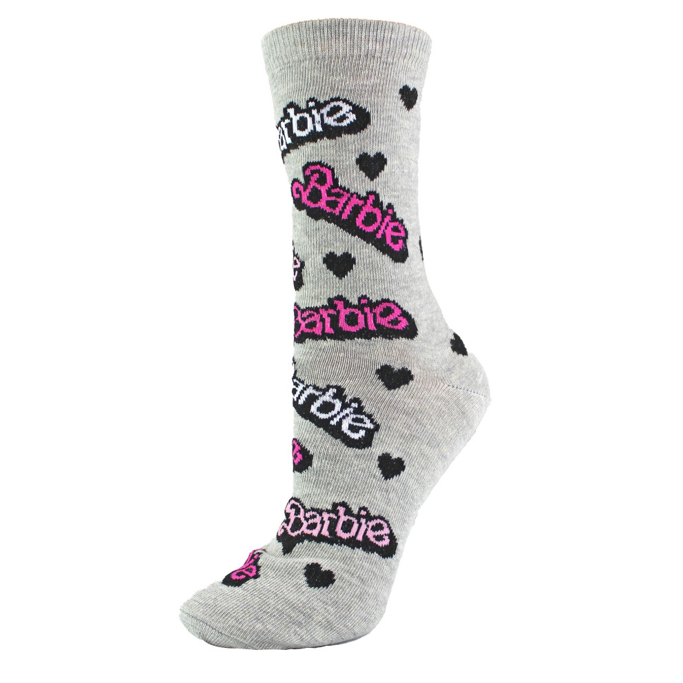 Barbie - Ladies Funky Crew Casual Novelty Socks - Unique Gift For Lovers Not,Specified
