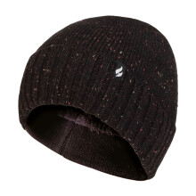 (One Size, Khaki) Heat Holders - Herren Thermo Beanie Mütze Winter | Heat Holders | Mütze Fleecefutter Gerippter