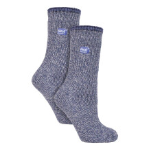 (04-Aug, Lila) Heat Holders - Damen-Thermosocken aus Merinowolle im 2er-Pack