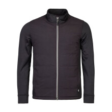 (XL, Schwarz) Heat Holders - Herren Jacke Outdoor Winter | Heat Holders | Warm Mantel mit Fleece Gefüttert