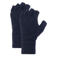 (One Size, Marine) Heat Holders - 2er Pack Fingerlose Herrenhandschuhe Mit Thermofleece Futtermaterial