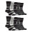 Farah (6-11, Charcoal / Black) Farah - Mens 10 Pair Multi-Pack Bright Bamboo Socks 1
