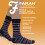 Farah (6-11, Black) Farah - Mens 10 Pair Multi-Pack Bright Bamboo Socks 3