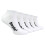 CAT (6-9, White) CAT - Mens 5 Pack Cotton Rich Trainer Work Socks 1
