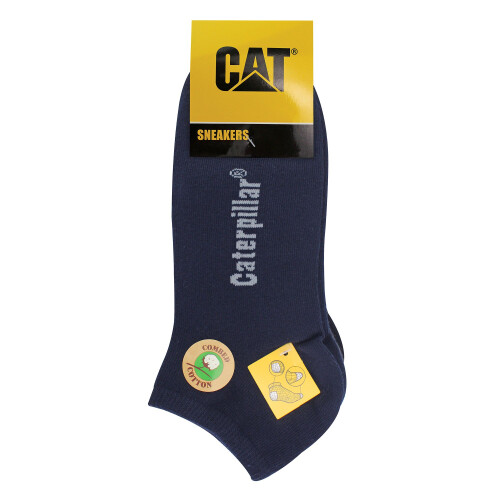 CAT (6-9, Assorted) CAT - Mens 5 Pack Cotton Rich Trainer Work Socks 1