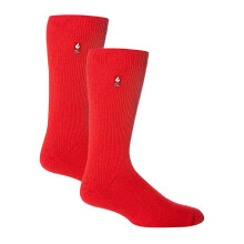(06-Nov, Rot) Heat Holders - 2er-Pack Original-Thermosocken für Herren