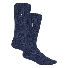 (06-Nov, Denim) Heat Holders - 2er-Pack Original-Thermosocken für Herren