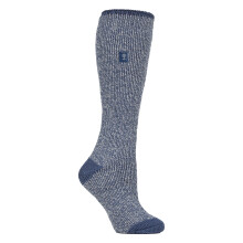 (04-Aug, Denim-Twist) Heat Holders - Heat Holders - Extra Lange Thermosocken Damen | Warme Socken Für Gummistiefel