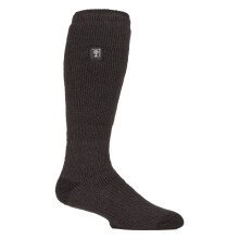 (06-Nov, Schwarzer Twist) Heat Holders - Heat Holders Lite - Herren Lang Thermosocken Socken Für Gummistiefel