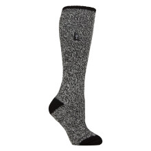 (04-Aug, Schwarzer Twist) Heat Holders - Heat Holders - Extra Lange Thermosocken Damen | Warme Socken Für Gummistiefel