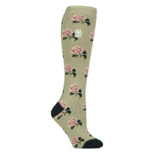 (04-Aug, Rosen / Salbei) Heat Holders - Heat Holders Lite - Damen Lang Thermosocken Socken Für Gummistiefel