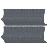 (4-6 Years, Grau) Sock Snob - 48 Paar Multipack-Socken mit hohem Baumwollanteil für Kinder