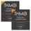 (L, Schwarz (X2)) THMO - THMO - 2er Pack Herren Thermounterwäsche Oberteil 2