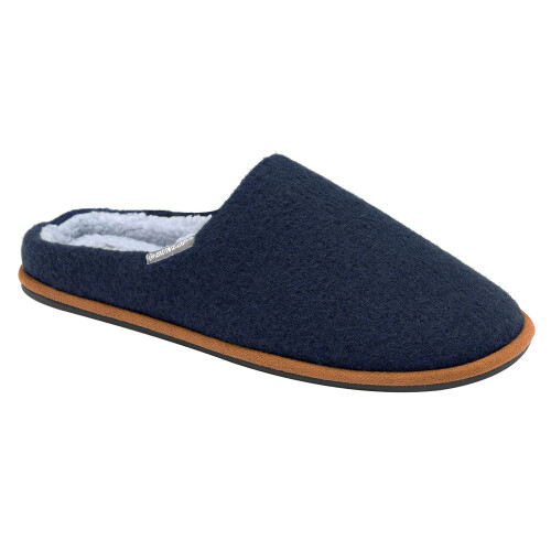 Dunlop (8, Marine) Dunlop - Herren Pantoffeln Mit Plüschfutter Und Memory Schaum 1