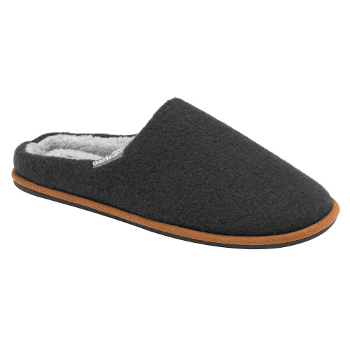 Dunlop (42, Dunkelgrau) Dunlop - Herren Pantoffeln Mit Plüschfutter Und Memory Schaum 1