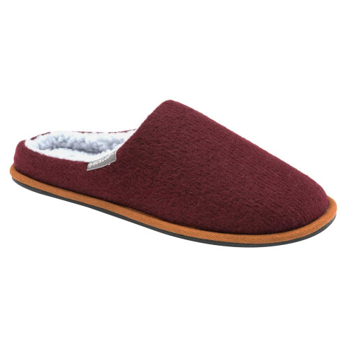 Dunlop (46, Burgund) Dunlop - Herren Pantoffeln Mit Plüschfutter Und Memory Schaum 1
