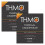 (XX-Large, Schwarz (X2)) THMO - THMO - 2er Pack Herren Thermounterwäsche Oberteil 2