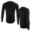 (L, Schwarz (X2)) THMO - THMO - 2er Pack Herren Thermounterwäsche Oberteil 4