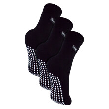 (7-10 Years, Schwarz) THMO - Kinder Stoppersocken für Winter | Dicke Antirutsch Thermosocken Warme | THMO