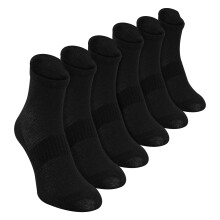 (39-45, Schwarz) Sock Snob - 6er-Pack rutschfeste Yoga- und Pilates-Socken für Herren