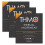 (L, Schwarz (X3)) THMO - THMO - 3er Pack Herren Thermounterwäsche Oberteil 2