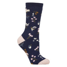 (37-42, Marinewald) Heat Holders - Gemusterte Thermal Lite-Socken für Damen