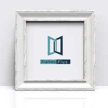 (White, 6"x4" (15.2 x 10.2cm)) Cornwall Range White Photo Picture Poster Frames, Large Square Small sizes, Hang or stand in Landscape or Portrait