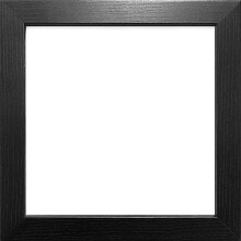 (Black, 80x80cm (31.5" x 31.5")) SQUARE MODERN BOX FRAMES WOOD FINISH PHOTO PICTURE POSTER FRAME LARGE MULTIPLE SIZES BLACK OAK WHITE