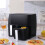 Living And Home 8L Touch Screen Dual Basket Air Fryer 3