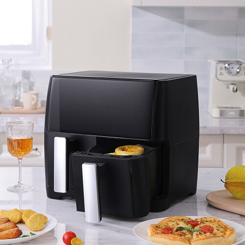 Living And Home 8L Touch Screen Dual Basket Air Fryer 2