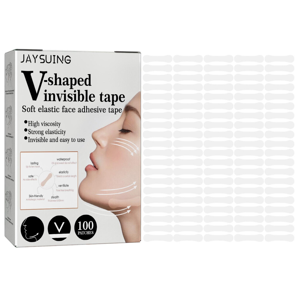 Jaysuing Invisible Patch Face Lift Fade Fine Lines Tighten Lift Jaw Muscle Shaping Patch Shrink Patch