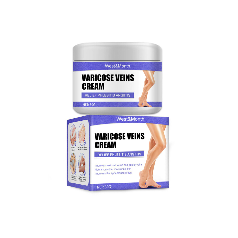 Cream West&Month Leg Care Gentle Care For Leg Discomfort Daily Moisturizing Maintenance Topical Massage