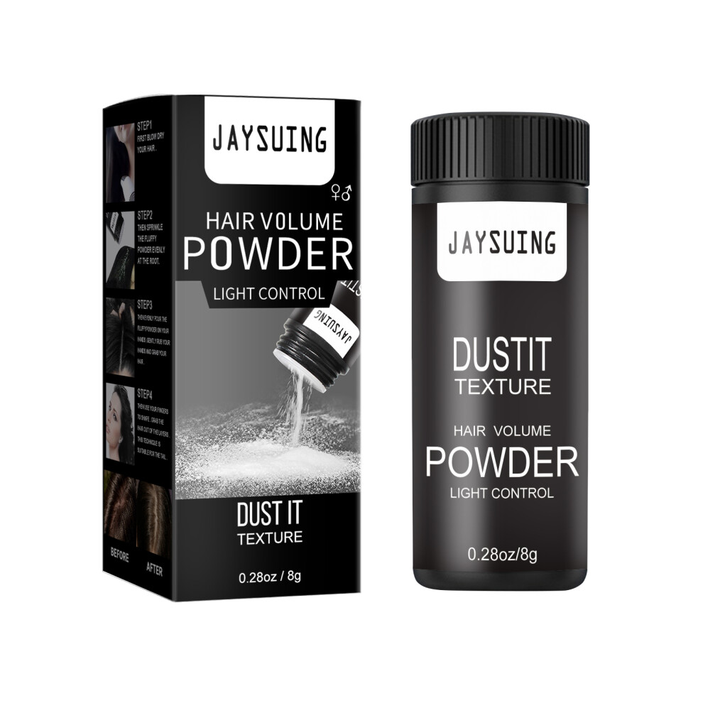 Jaysuing Hair Puff Powder Men's And Women's Hair Styling Care Leave-In Fluffy Refreshing Gentle Puff Powder