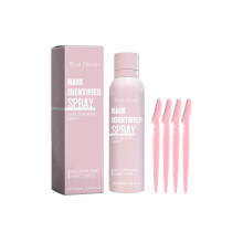West&Month Facial Hair Recognition Spray, Facial Cleanser softens hair gentle non-irritating hair removal spray