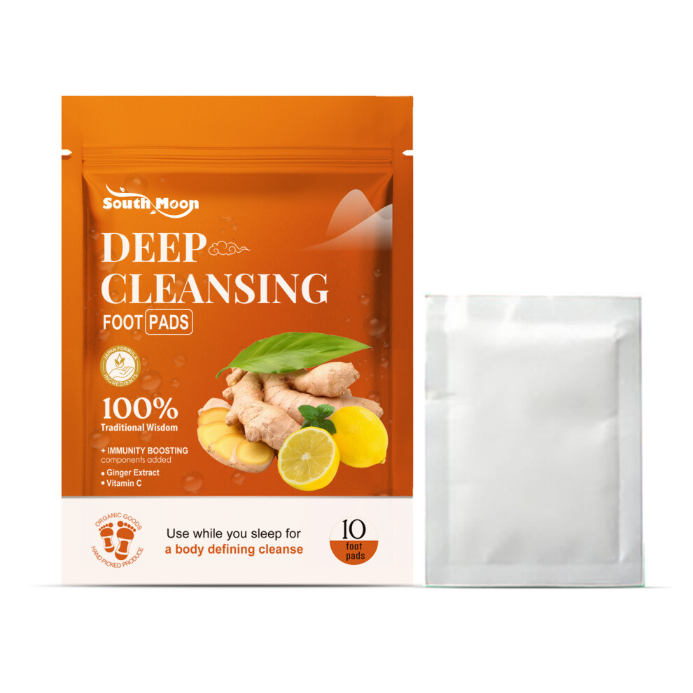 South Moon Ginger Deep Cleansing Foot Patch To Relieve Gentle Care Of Physical Discomfort Foot Care Patch-image-OPC-PGJT9G7-NEW