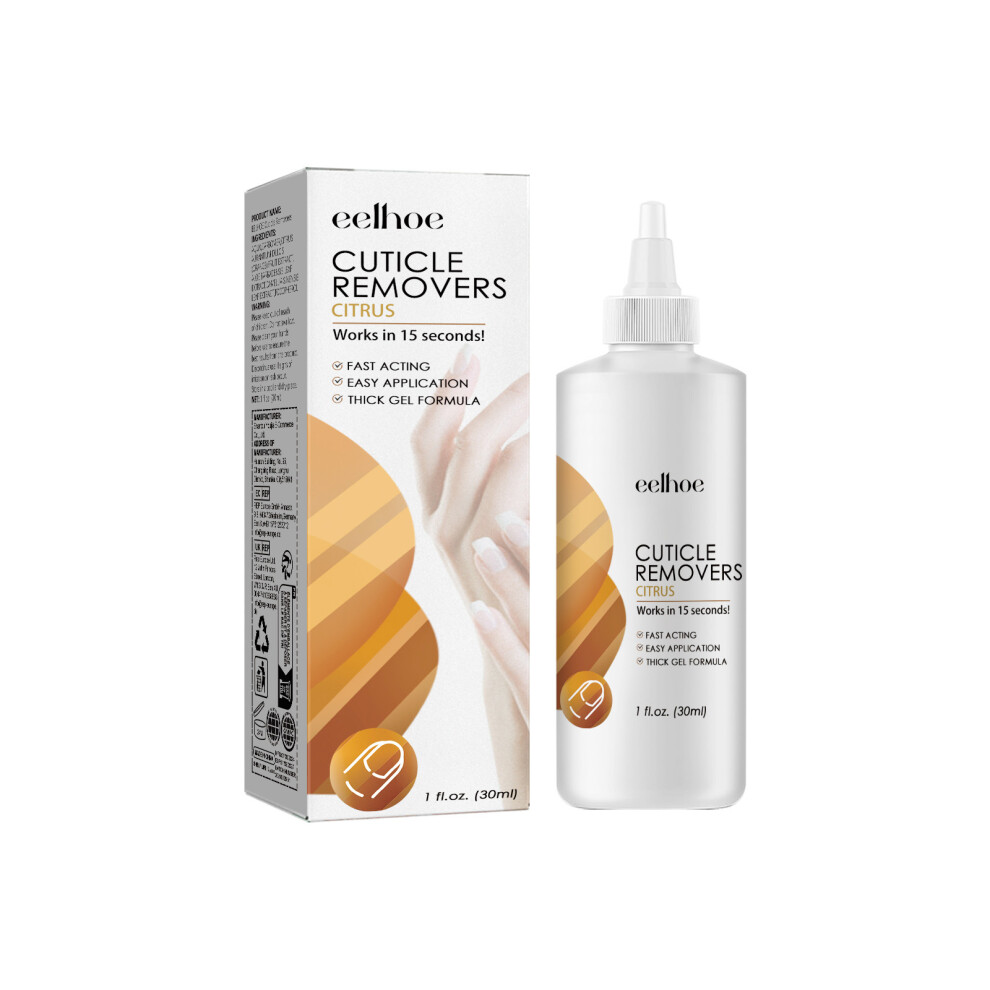 EELHOE Instant Cuticle Treatment Gel Repair Gray Nails Soft Nails Rotten Nails Dead Skin Moisturizing Treatment