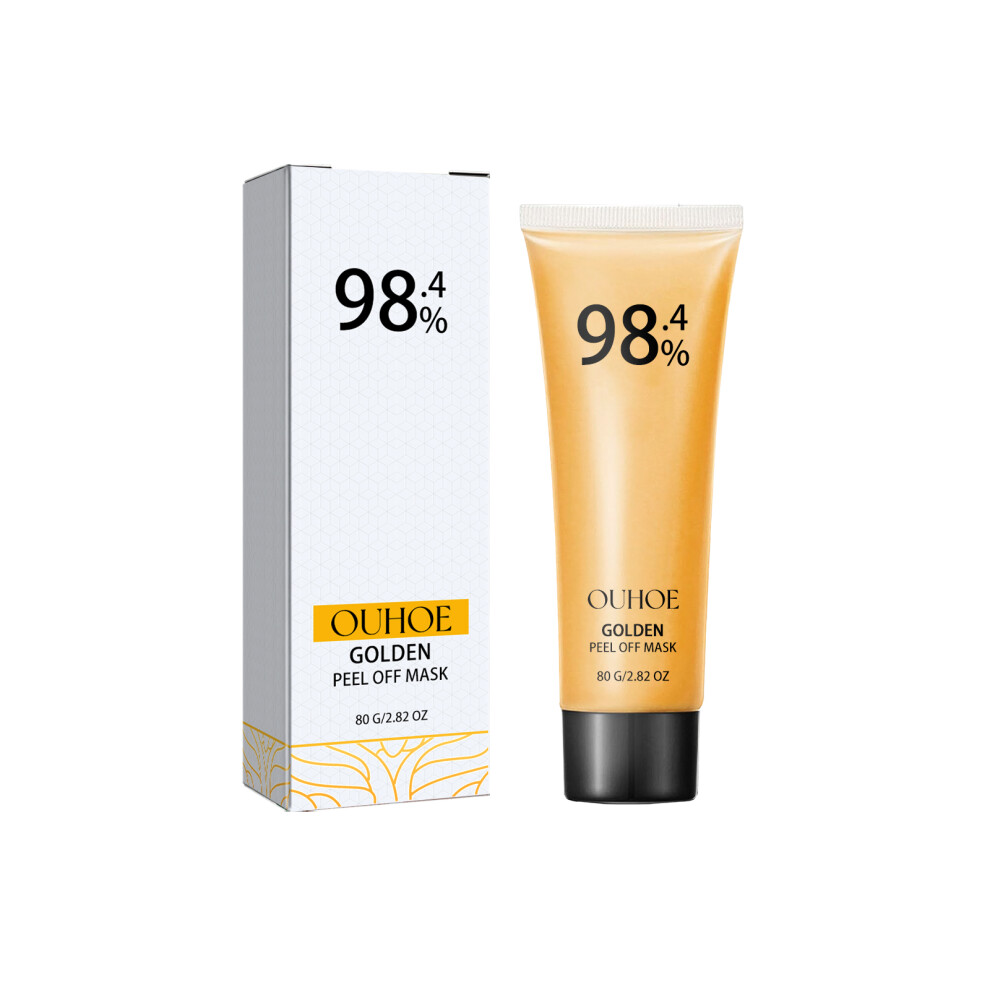 OUHOE 24k Gold Peel Mask Deeply Cleanses The Skin Of Blackheads, Pimples, Delicate Pores And Tighteners Skin Care