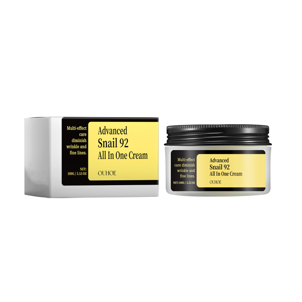 OUHOE Snail Care Cream Facial Hydrating Moisturizing Repair Skin Care Cream