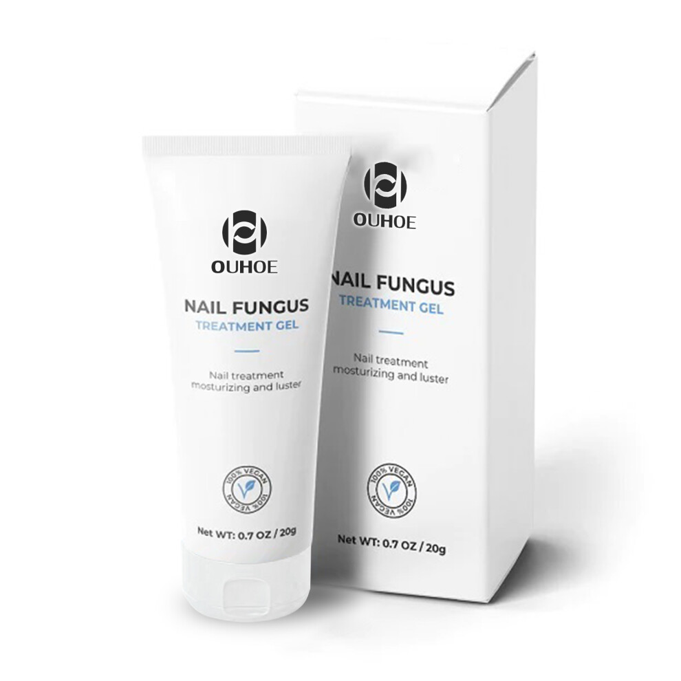 Gray Ouhoe Nail Care Gel, Hand And Foot Nails Soft Nail Shine Nail Thickening Nail Repair Gel