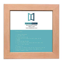 (33"x33" ( 838mmx838mm )) Modern Style Beech Square Frames