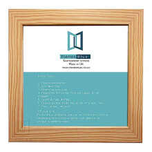 (50cmx50cm ( 500mmx500mm )) Modern Style Pine Square Frames