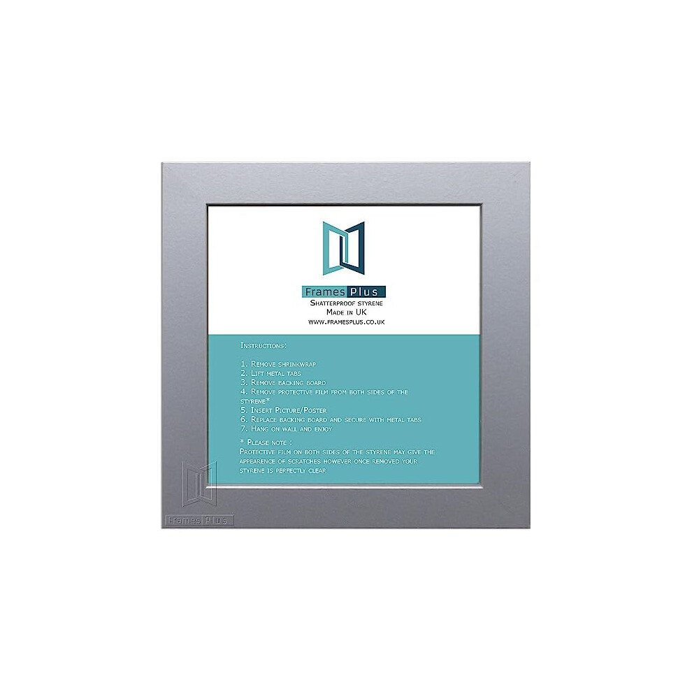 (60cmx60cm ( 600mmx600mm )) Modern Style Silver Square Frames Picture Poster Print Art Frame-image-OPC-PGJTKCT-NEW