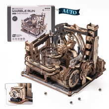 Robotime Marble Spaceport 3D Puzzle Wooden Model Kits for Adults Gifts