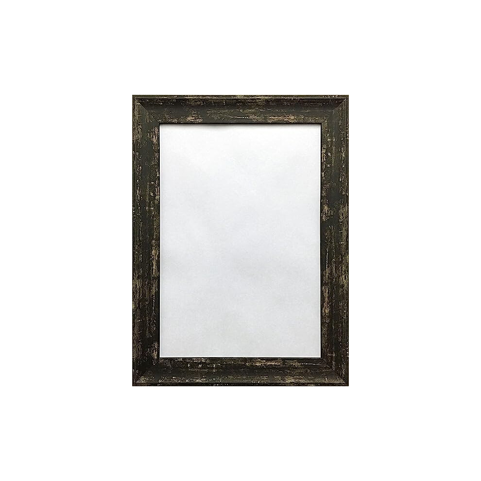 (Black, 24&quot;x32&quot; (61 x 81.3cm)) FLAT VINTAGE DISTRESSED FINISH PICTURE PHOTO POSTER FRAME LARGE FRAMES WOODEN EFFECT MULTIPLE SIZES-image-OPC-PGJV7CM-NEW