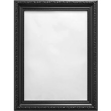 (Cream, A1 (59.4 x 84.1cm)) ORNATE SHABBY CHIC STYLE PICTURE PHOTO FRAME BLACK WHITE CREAM GOLD