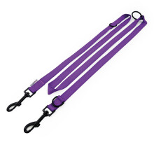 (Purple) HugglePets 10 in 1 Dog Training Lead - 200 x 1.9cm