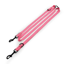 (Pink) HugglePets 10 in 1 Dog Training Lead - 200 x 1.9cm