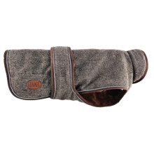 (X-Large) HugglePets Legacy Herringbone Dog Coat - Herringbone